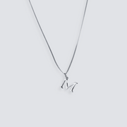 925 SILVER LETTER INITIAL NECKLACE