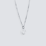 925 SILVER LETTER INITIAL NECKLACE