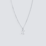 925 SILVER LETTER INITIAL NECKLACE