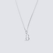 925 SILVER LETTER INITIAL NECKLACE