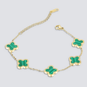 CLOVER BRACELET | EMERALD GREEN