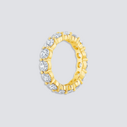 SIGNATURE ROUND ETERNITY BAND RING | GOLD